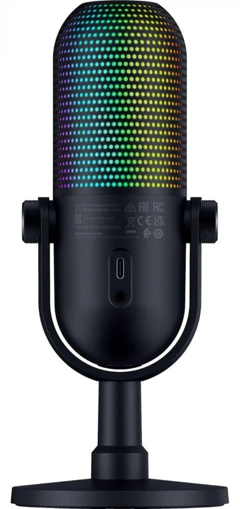 Microfono Razer Seiren V3 Chroma RGB USB Black (0458)