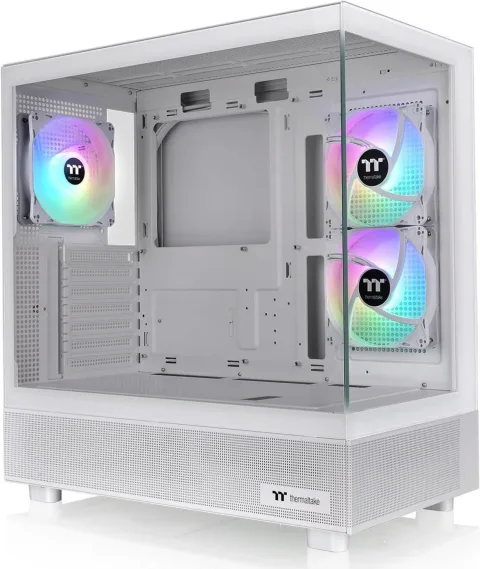 Gabinete TT View 270 Plus Mid-Tower TG X2 Fan ARGB X3 Snow White (4199)