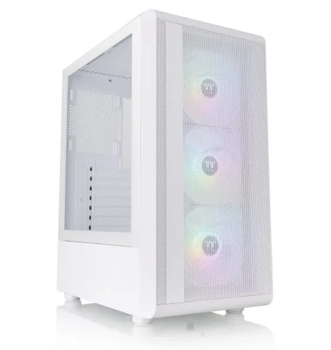 Gabinete TT S200 Mid-Tower TG Fan ARGB X4 Snow (7759)