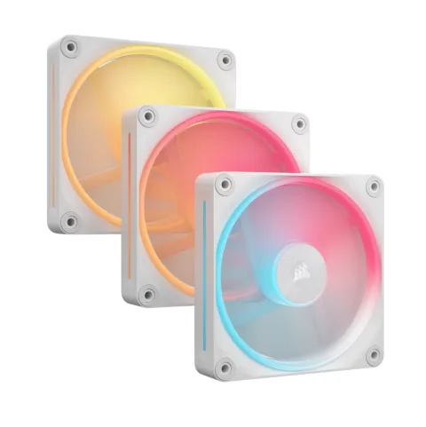 Fan Cooler Corsair ICUE LINK LX120-R RGB 120mm White Pack X3 (8730)